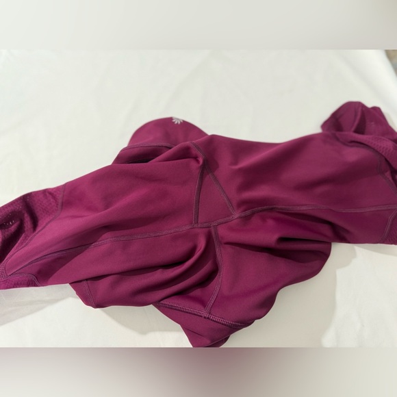 Athleta Contender Athleisure Legging Pants Wine‎ Red Size Small - Picture 11 of 11